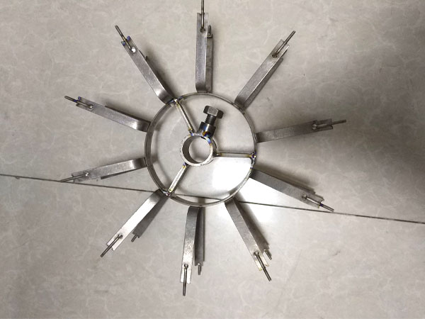 What are the benefits of using titanium hangers